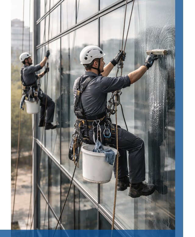 Мойка сплошного остекления в Рузаевке, заказать от 311 р.| ВЫСОТНИК-Рзв