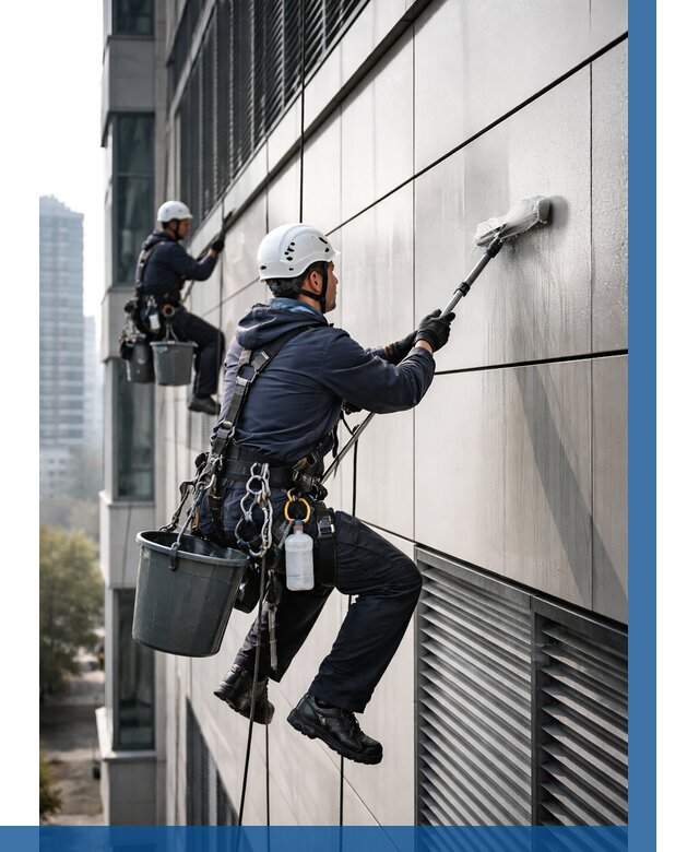 Мойка вентилируемого фасада в Рузаевке от 259 р. | ВЫСОТНИК-Рзв