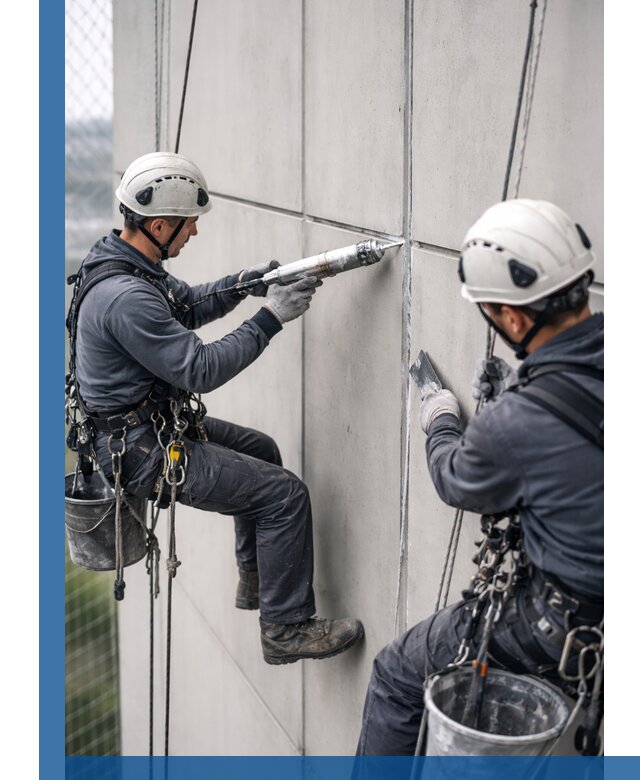 Первичная герметизация швов фасадов и кровель в Рузаевке