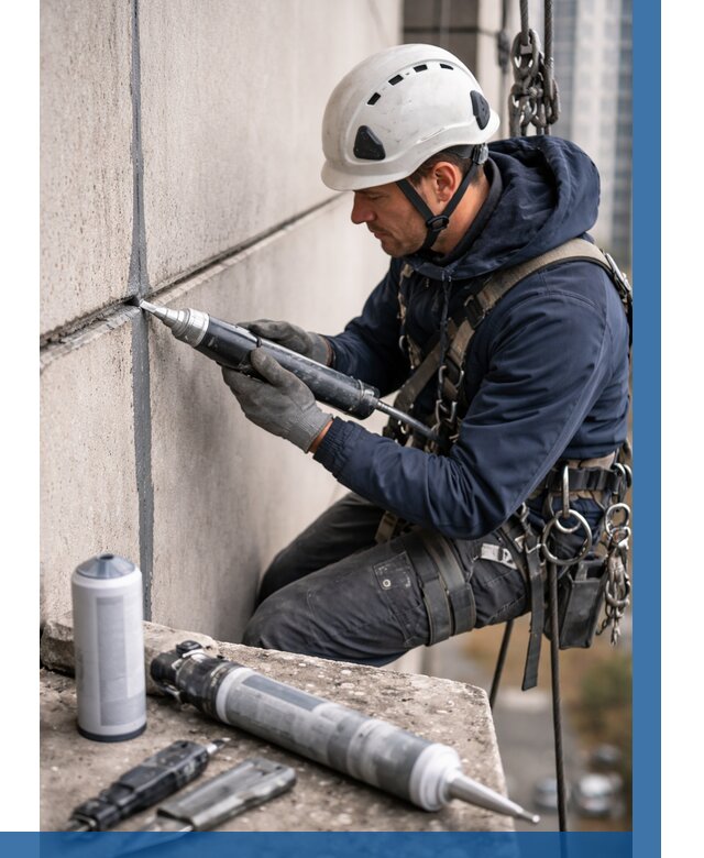 Вторичная герметизация швов в Рузаевке от 467 р. | ВЫСОТНИК-Рзв