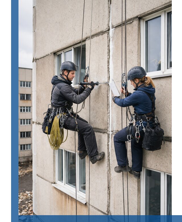 Герметизация межпанельных швов тёплым швом в Рузаевке