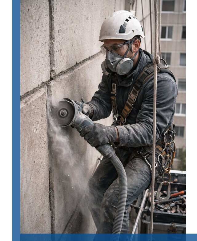 Штробление межпанельных швов в Рузаевке качественно и быстро