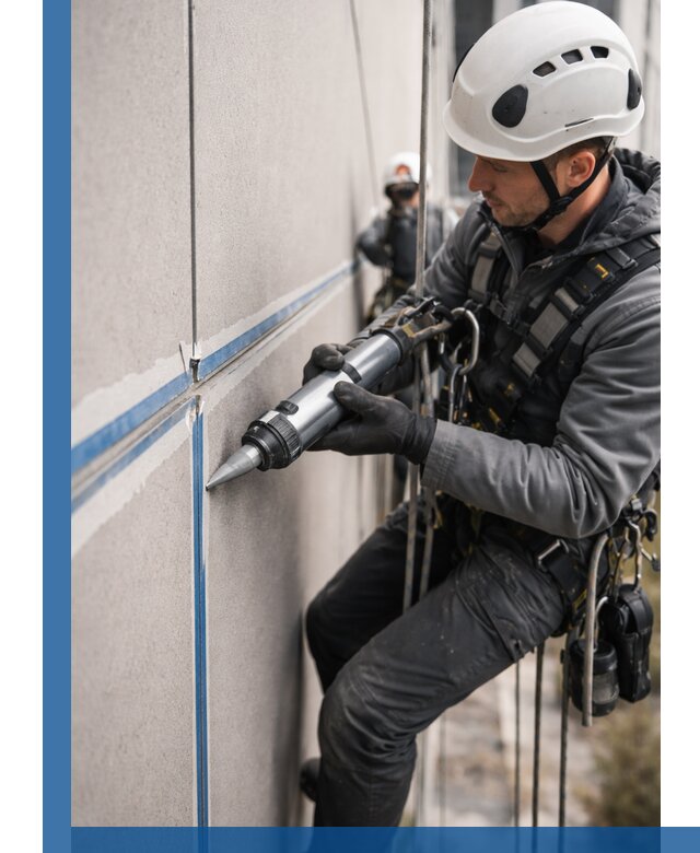 Герметизация стыков фасадных панелей в Рузаевке качественно и быстро