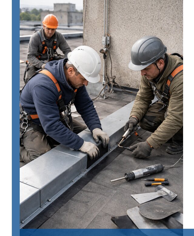 Ремонт кровельных примыканий в Рузаевке профессионально