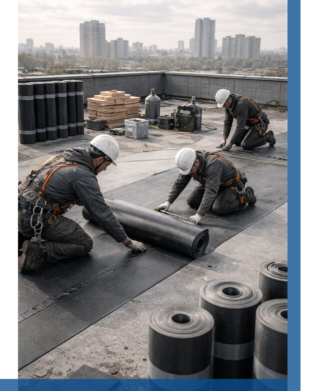 Монтаж мягкой кровли под ключ в Рузаевке от 467 р. | ВЫСОТНИК-Рзв