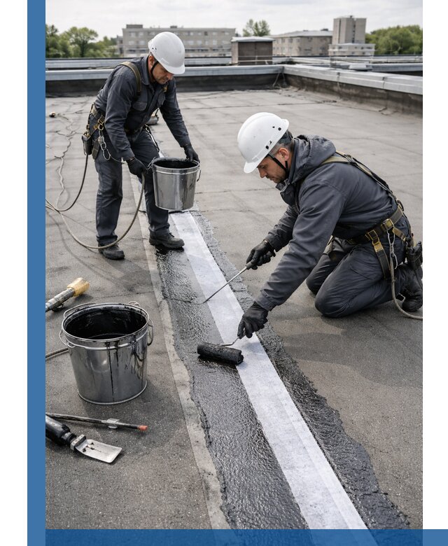 Гидроизоляция кровли мастикой в Рузаевке надежная защита