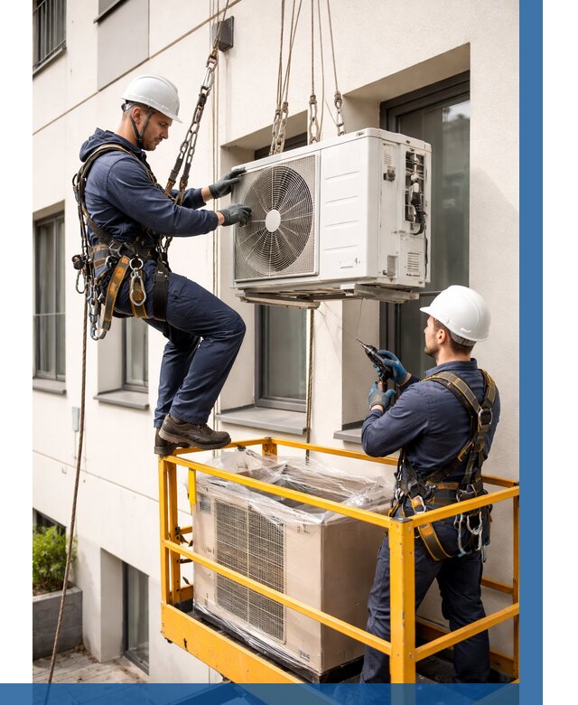 Демонтаж внешнего блока кондиционера в Рузаевке от 3629 р. | ВЫСОТНИК-Рзв