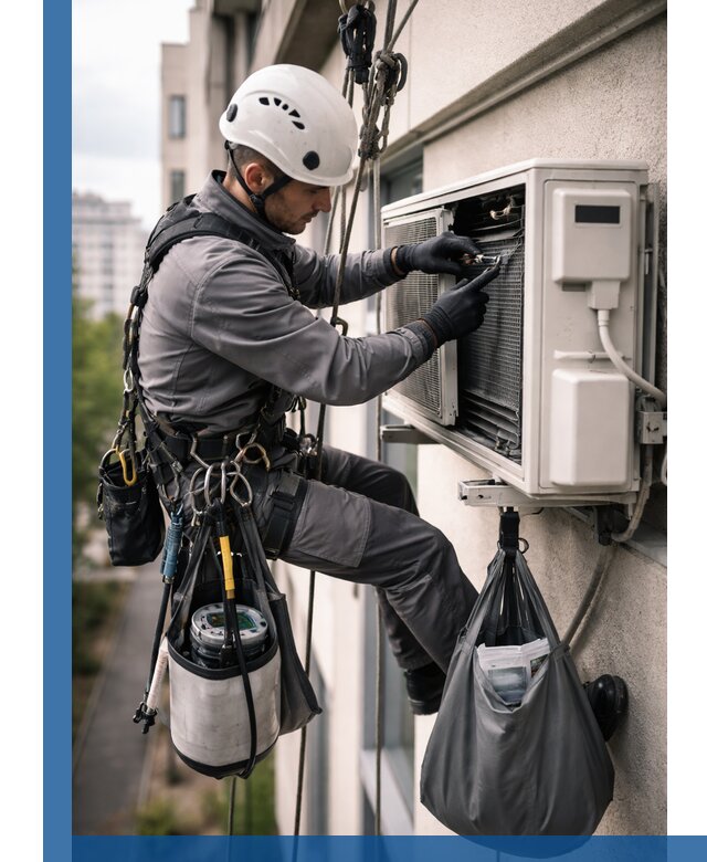 Обслуживание внешнего блока кондиционера в Рузаевке профессионально