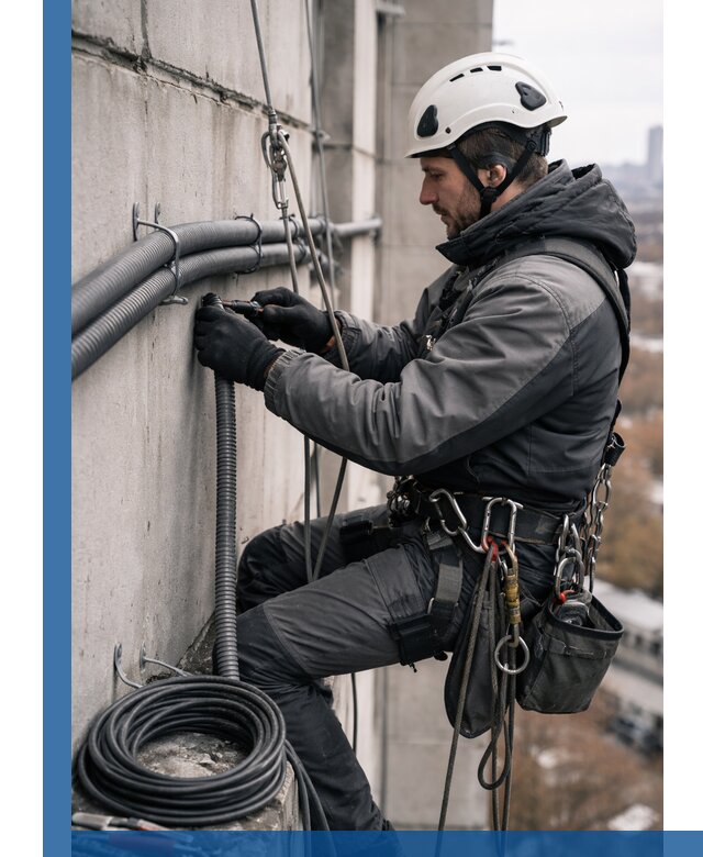 Профессиональный монтаж гофры для кабеля в Рузаевке с гарантией