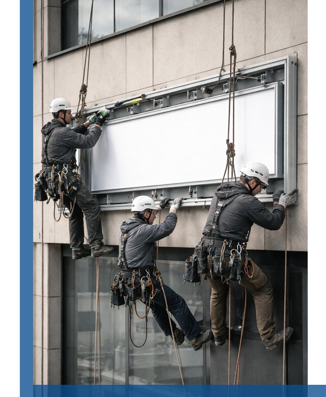 Профессиональный монтаж светового короба под ключ в Рузаевке