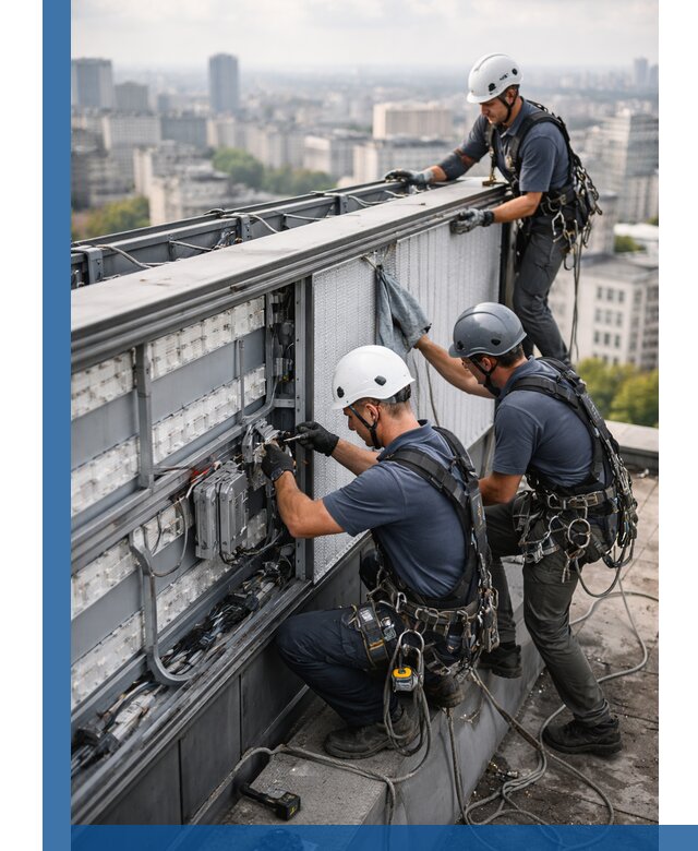 Профессиональное обслуживание крышной рекламы в Рузаевке под ключ