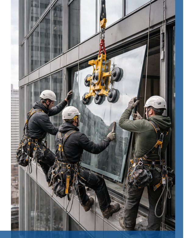 Фасадное остекление зданий под ключ в Рузаевке от 10368 р. | ВЫСОТНИК-Рзв