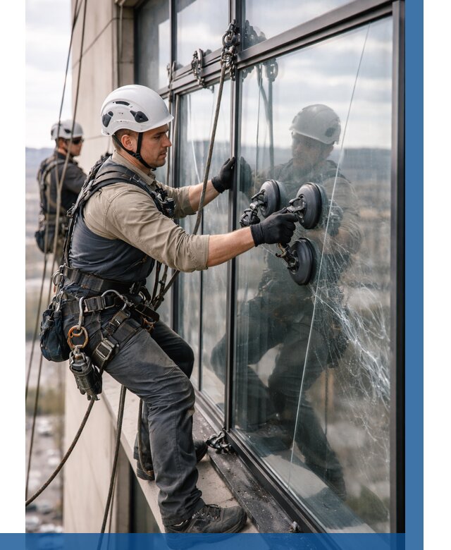 Замена стекла в витраже в Рузаевке под ключ от 8813 р. | ВЫСОТНИК-Рзв