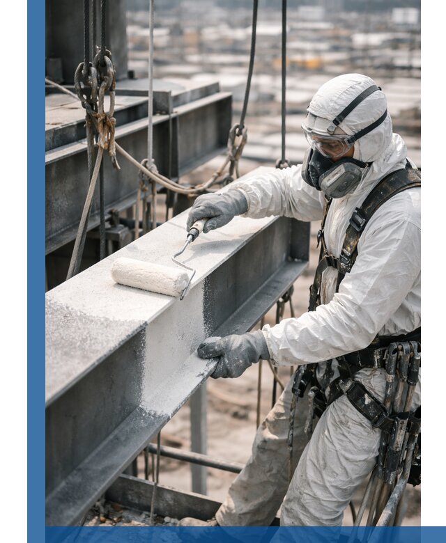 Профессиональная огнезащитная обработка металлоконструкций в Рузаевке