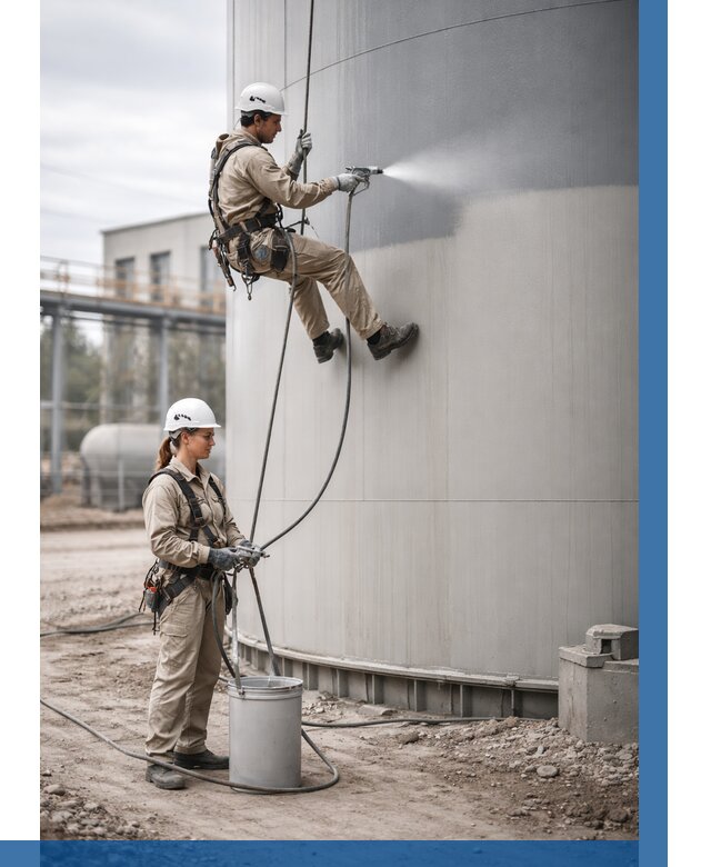 Покраска резервуаров в Рузаевке от 1244 р. | ВЫСОТНИК-Рзв — заказать