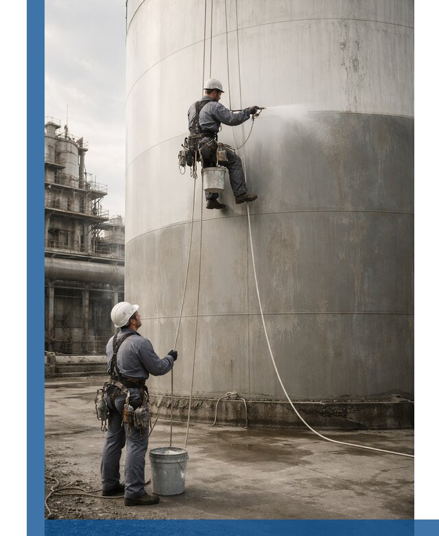 Покраска стальных резервуаров и емкостей в Рузаевке профессионально