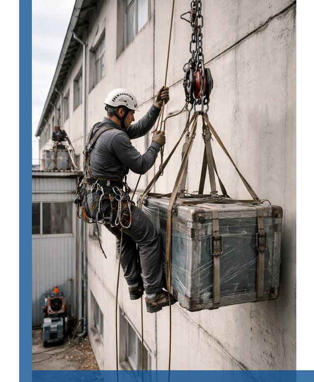 Подъем грузов на высоту в Рузаевке для промышленных объектов