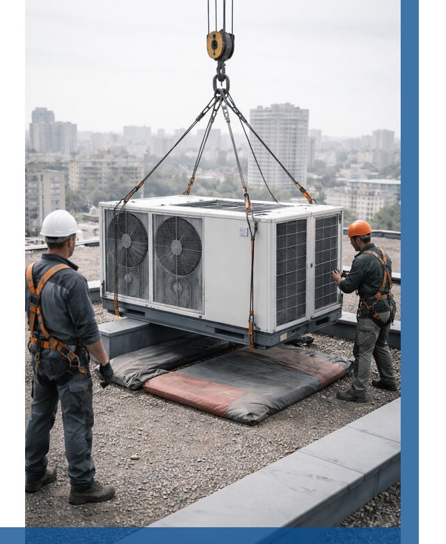 Подъем груза на крышу в Рузаевке от 5184 р. | ВЫСОТНИК-Рзв заказать