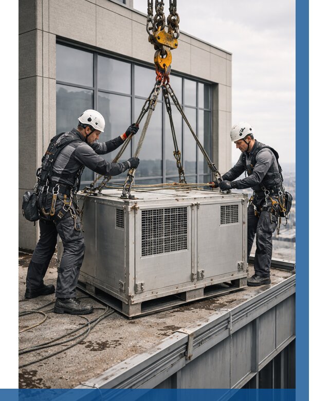 Такелажные работы на высоте в Рузаевке от 8294 р. | ВЫСОТНИК-Рзв