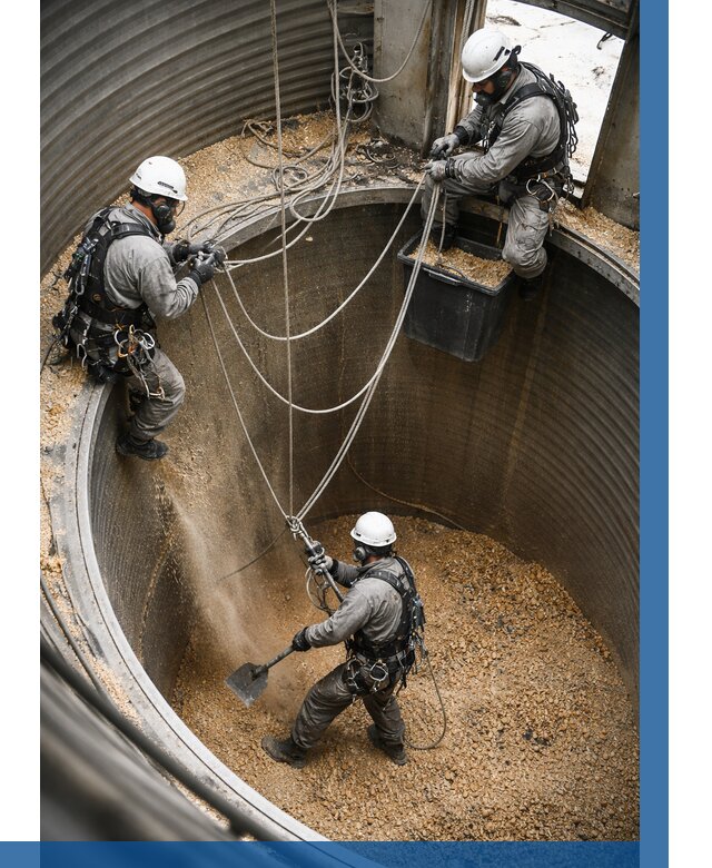 Чистка зерновых бункеров в Рузаевке от 12442 р. | ВЫСОТНИК-Рзв