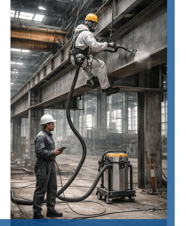 Обеспыливание конструкций в цехе в Рузаевке от 4355 р. | ВЫСОТНИК-Рзв