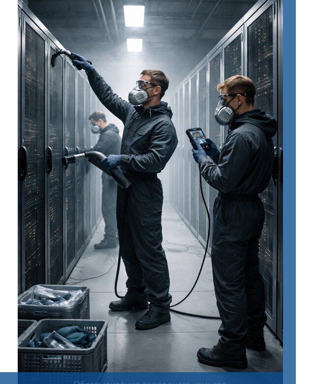 Обеспыливание серверной комнаты в Рузаевке от 4666 р. | ВЫСОТНИК-Рзв