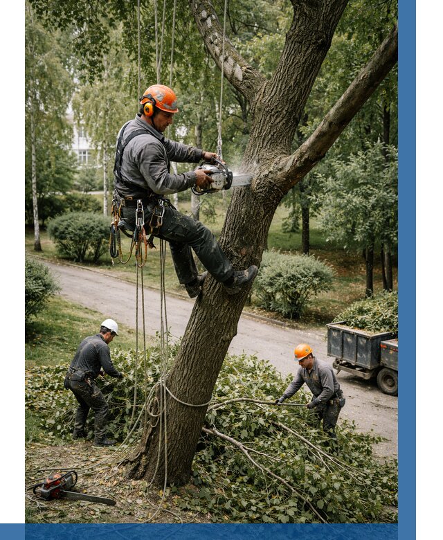 Кронирование деревьев в Рузаевке от 6739 р. | ВЫСОТНИК-Рзв